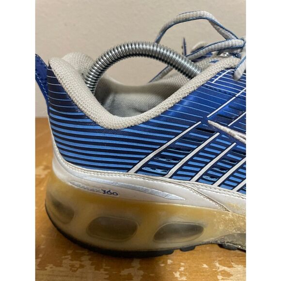 Nike Air Max 360 310908-402 Blue/White Athletic Shoes Men\'s Sz 11 Vintage main image 6